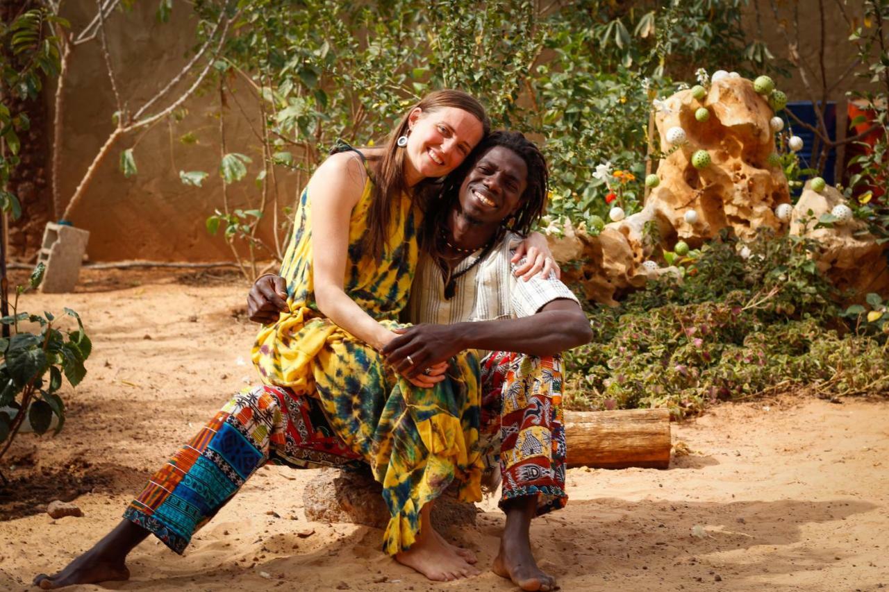 Bed and Breakfast Ker Lep Jamm - Chez Moussa Et Cinzia Toubab Dialaw Exterior foto
